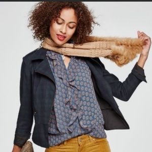 Cabi Medallion Reign Sleeveless Ruffle Front Blouse